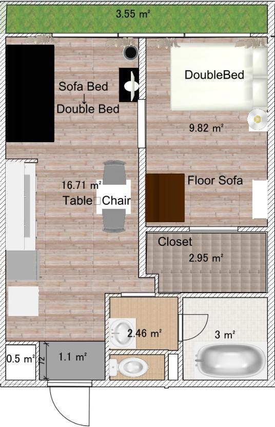 板橋 Rcアネックス Rc202 Apartment Токио Екстериор снимка